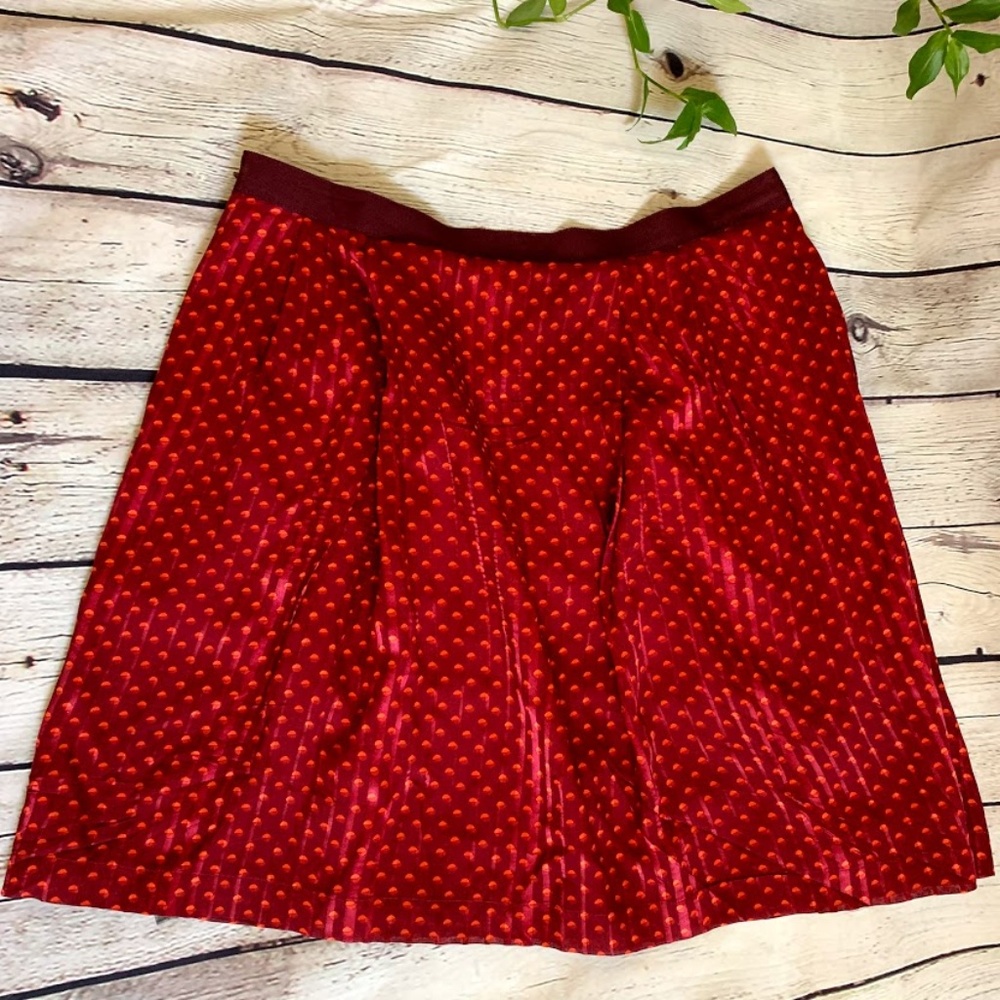 Marc by Marc Jacobs Silk Minetta Print skirt